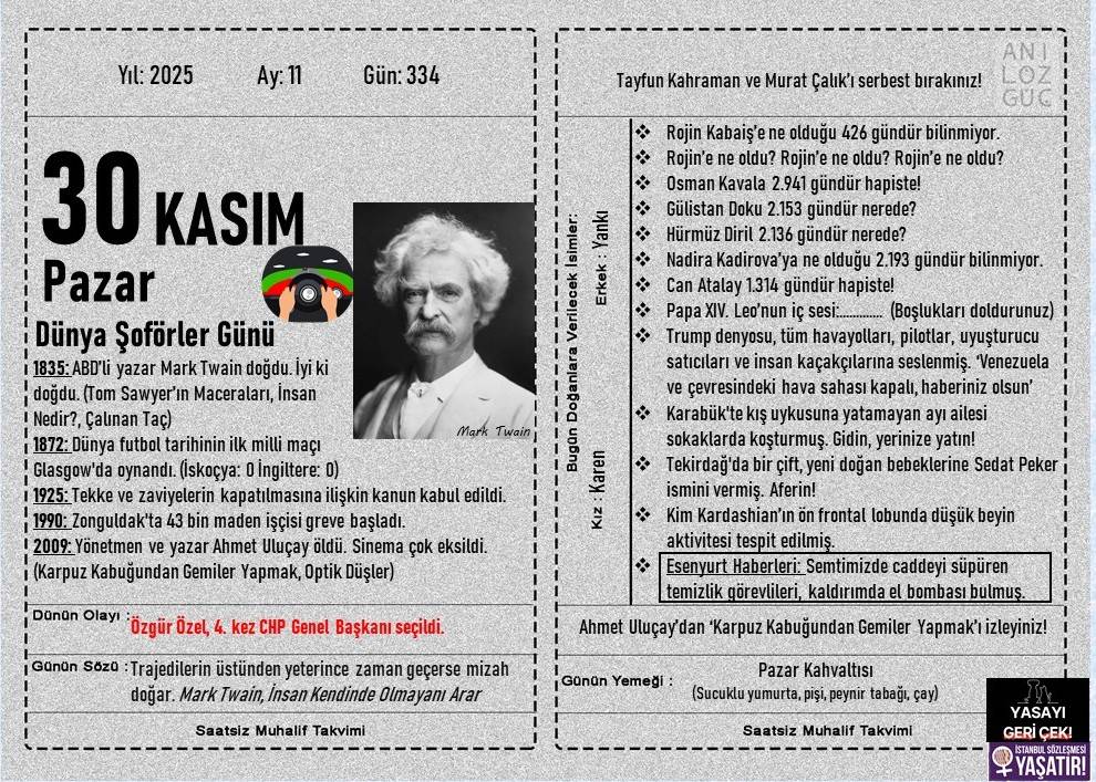 Dünya Şoförler Günü 1